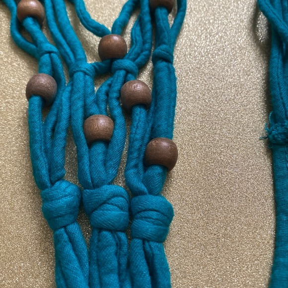 Vintage Y2K See-Through Flowy Peach Top - Picture 4 of 6